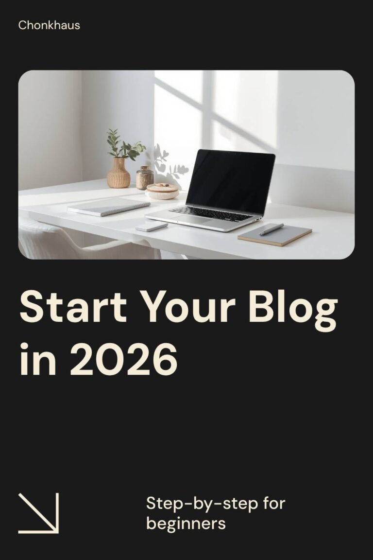 How to Start a Blog in 2026 (Step-by-Step for Beginners)